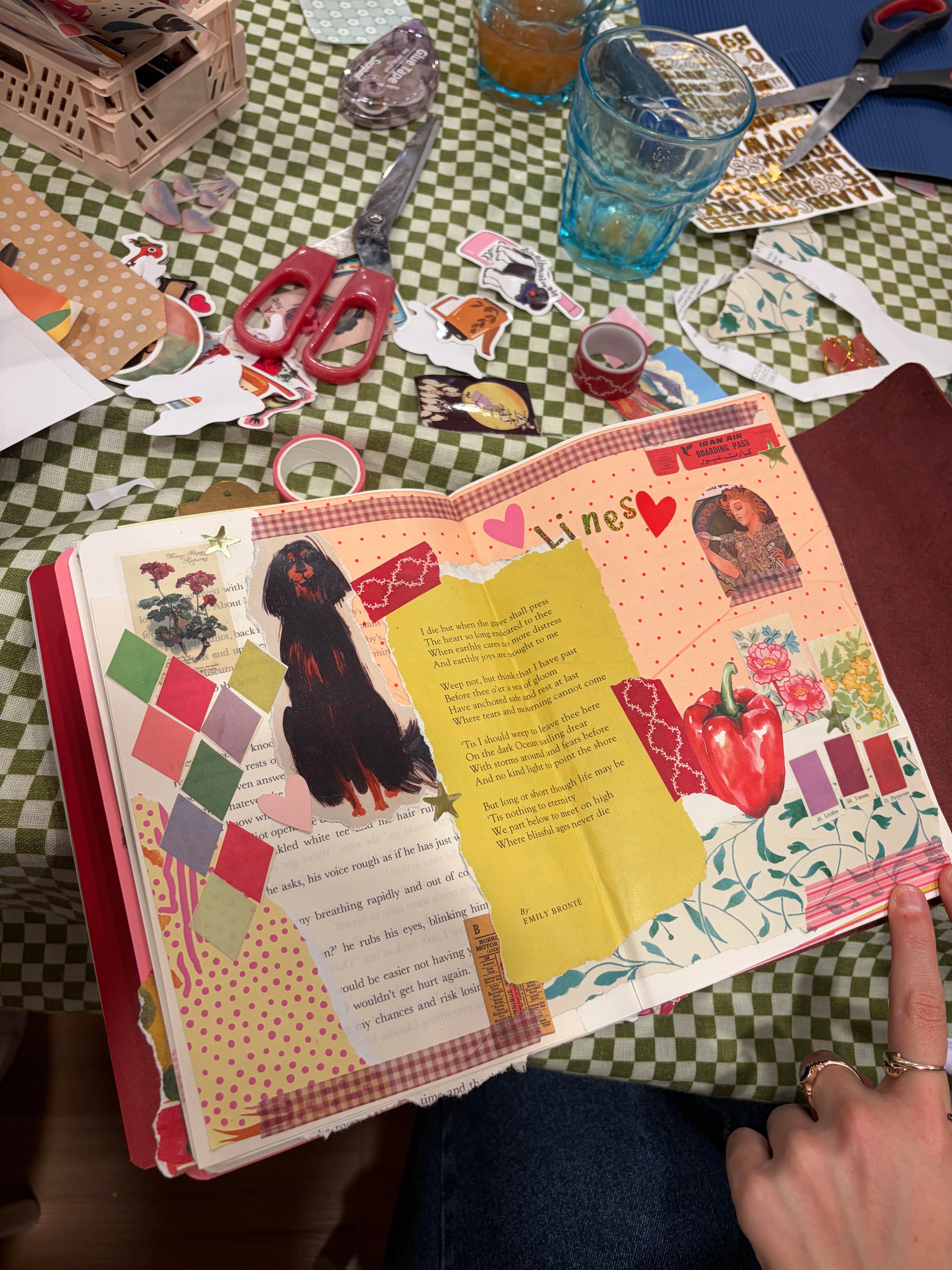 Junk Journal Night - Friday September 18th, 6.30pm