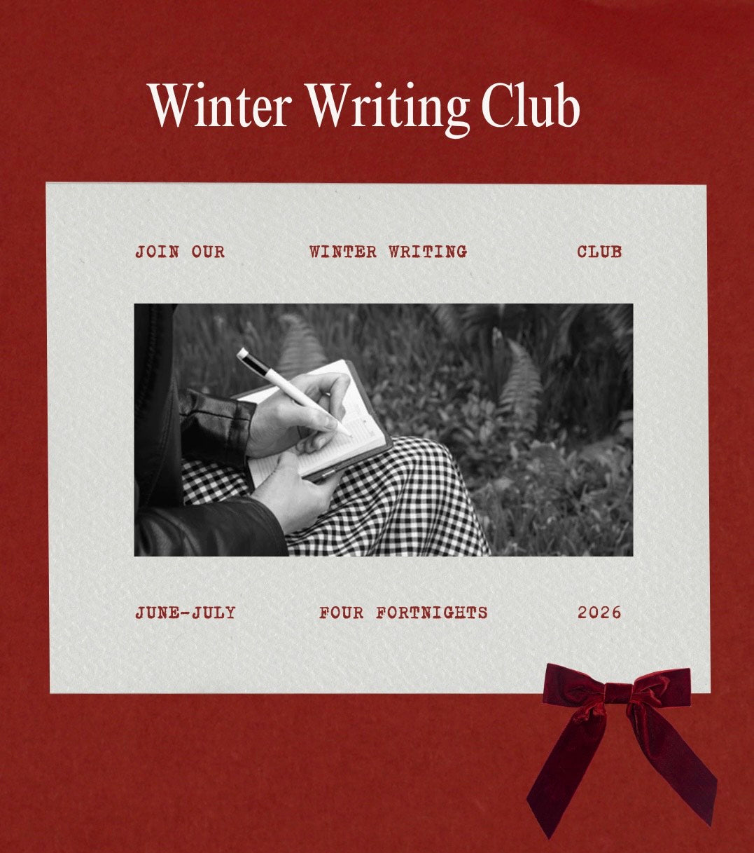 Winter Writing Club - Tuesdays at 6.30pm